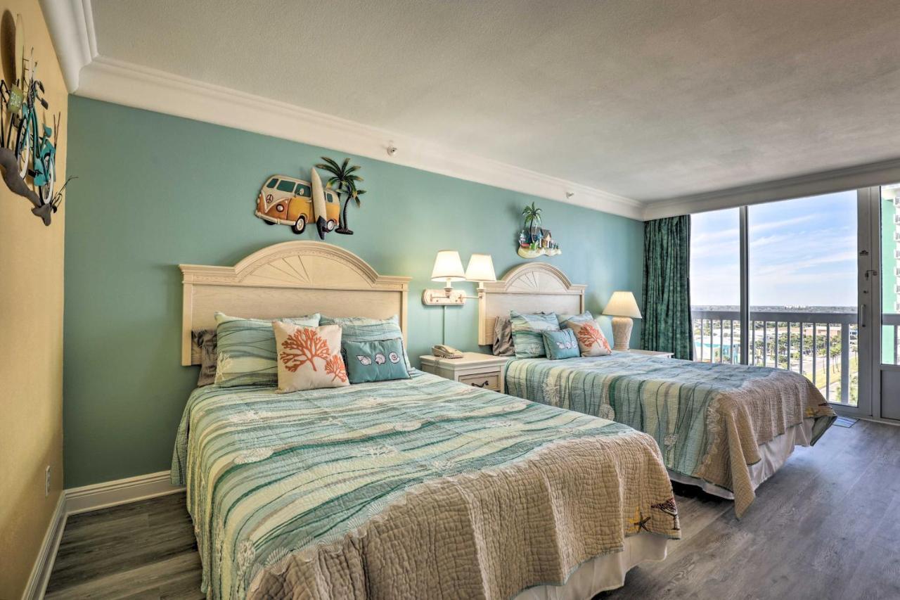 Ocean-View Daytona Beach Resort Retreat With Balcony Bagian luar foto