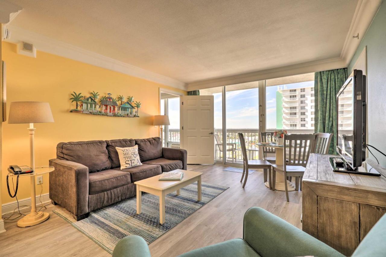 Ocean-View Daytona Beach Resort Retreat With Balcony Bagian luar foto