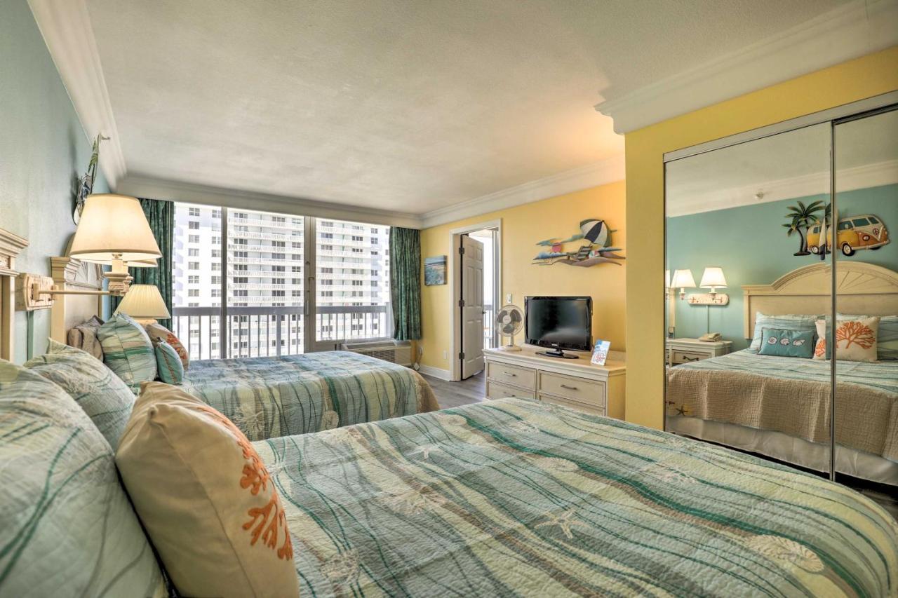 Ocean-View Daytona Beach Resort Retreat With Balcony Bagian luar foto