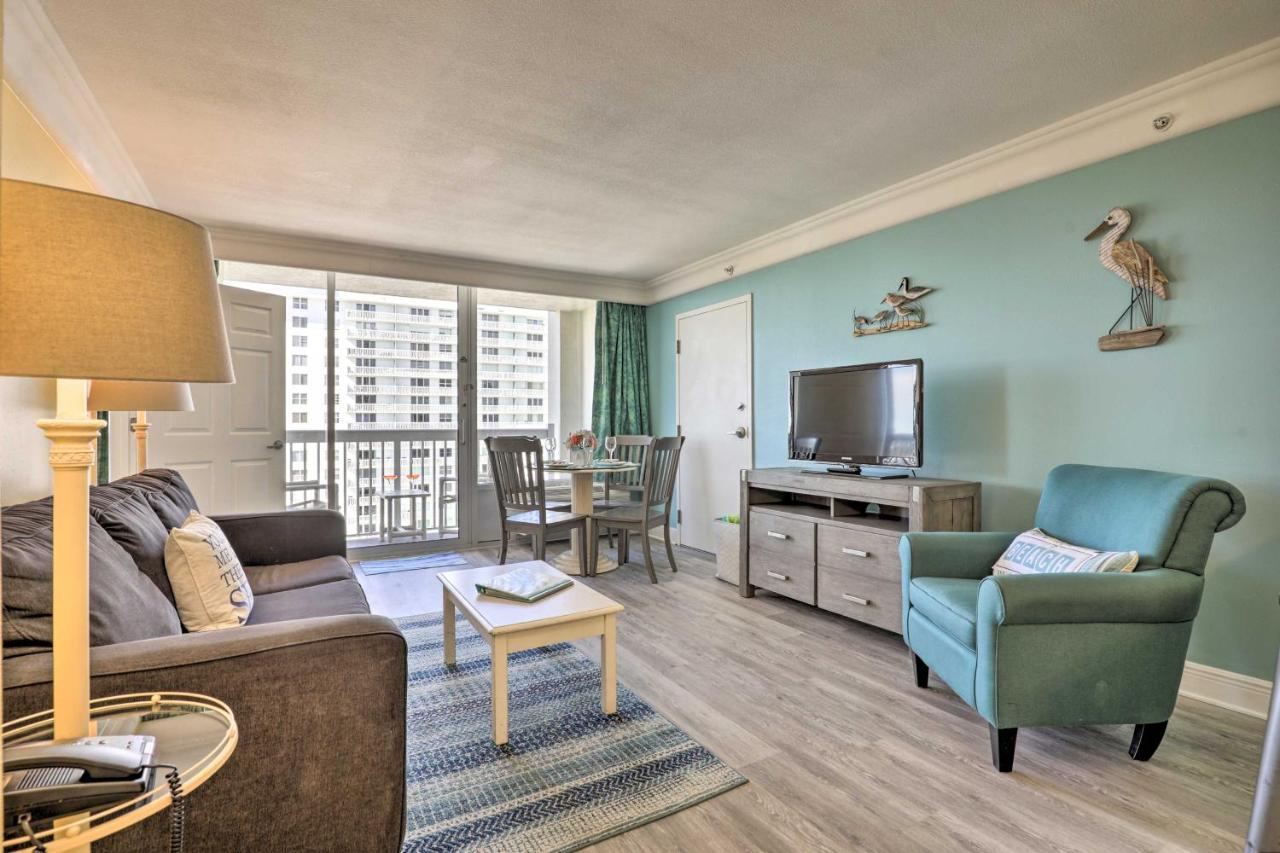 Ocean-View Daytona Beach Resort Retreat With Balcony Bagian luar foto